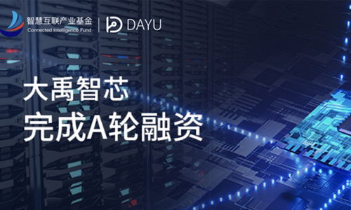 大禹智芯完成A轮融资 智慧互联产业基金联合中原、齐鲁前海基金聚力投资，共拓应用服务新蓝海